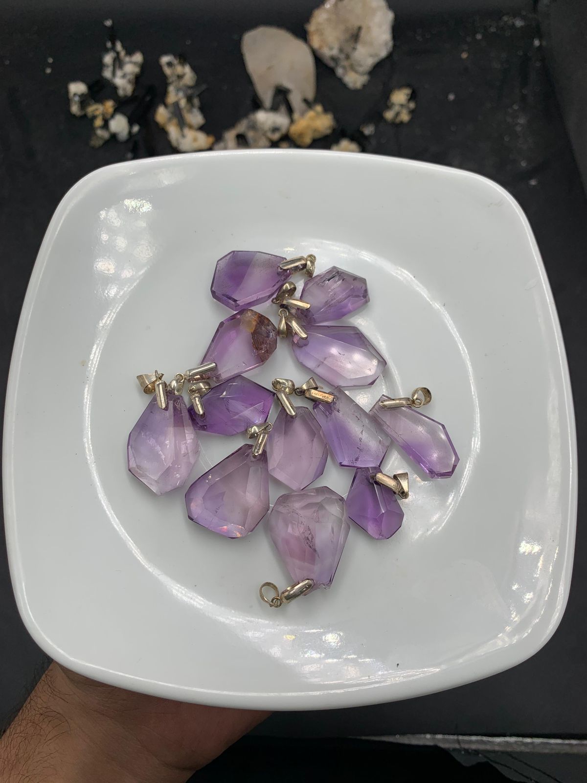 Natural Amethyst Pendant