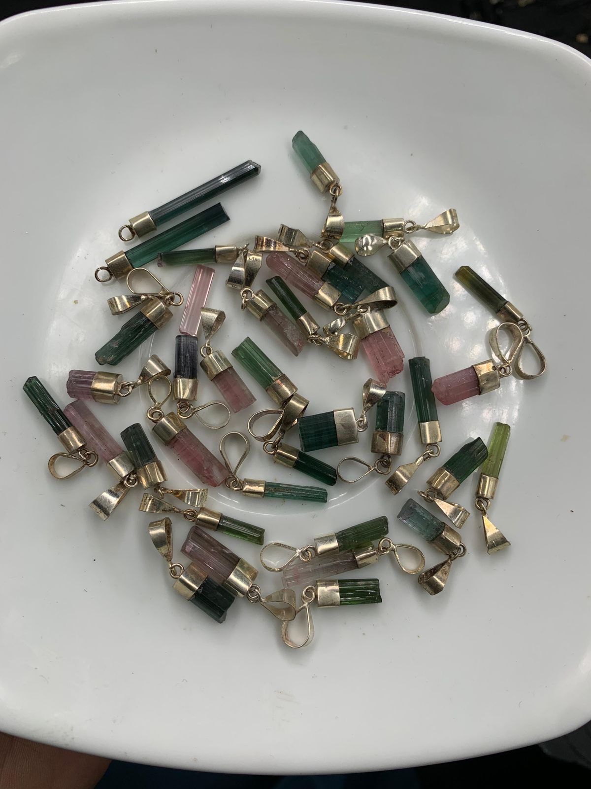 Natural Tourmaline Pendant